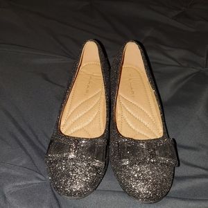 Girls glitter heels